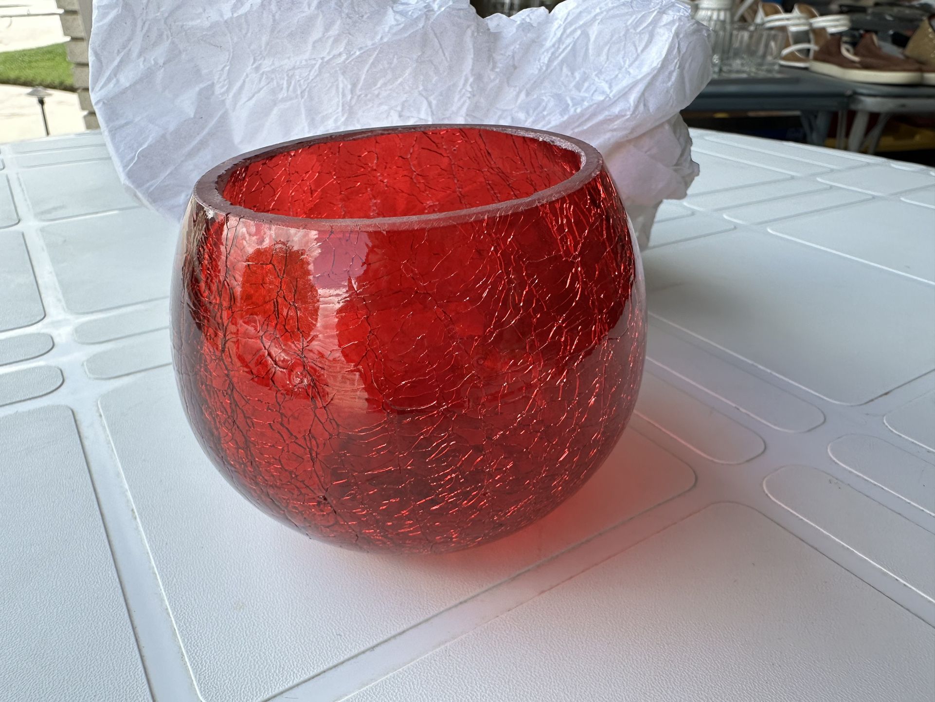 Votive Holder - 13 Red