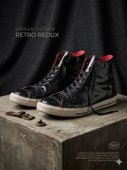 Retro converse high top & low rise