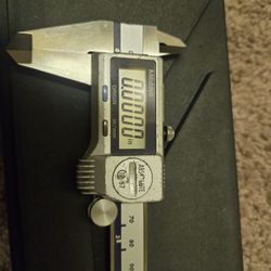 $45 (0-6" coolant proof Digital caliper. ID Jaw is at max tolerance