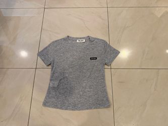 Miumiu ribbed Jersey t shirts  xs size 