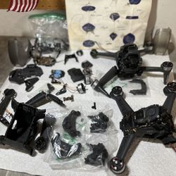 3 DJI  FPV  Drones For  Parts  (Fly No More Combo)