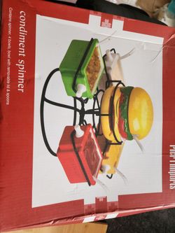 Condiment spinner