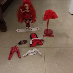 Rainbow High Sparkle Snowboarding Doll