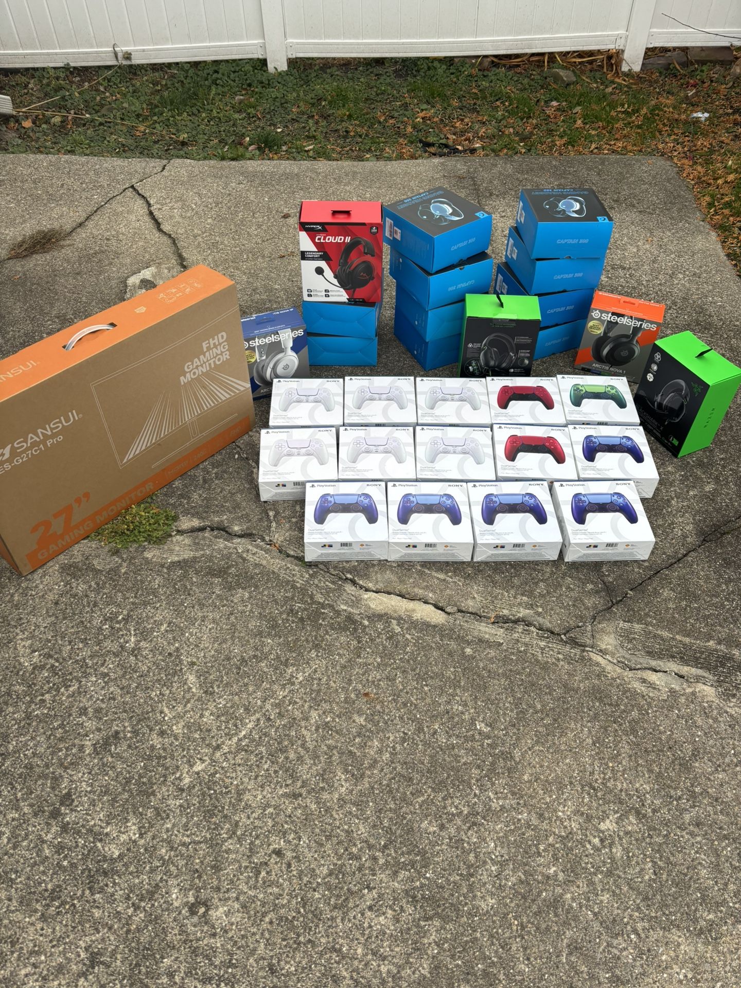 GAMING EQUIPMENT BUNDLE – EVERYTHING BRAND NEW & UNOPENED!