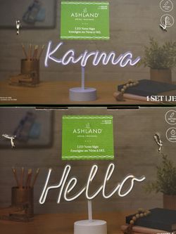 LED Neon Light / Hello And Karma