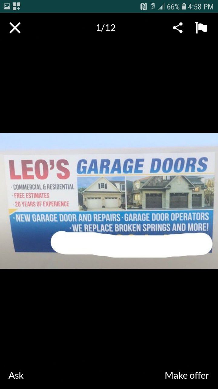Leo's garage doors