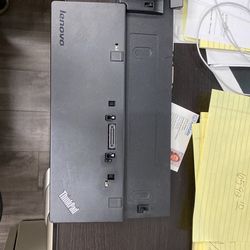 Lenovo Docking Station With Charger