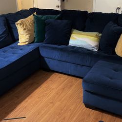 Sectional and Chair