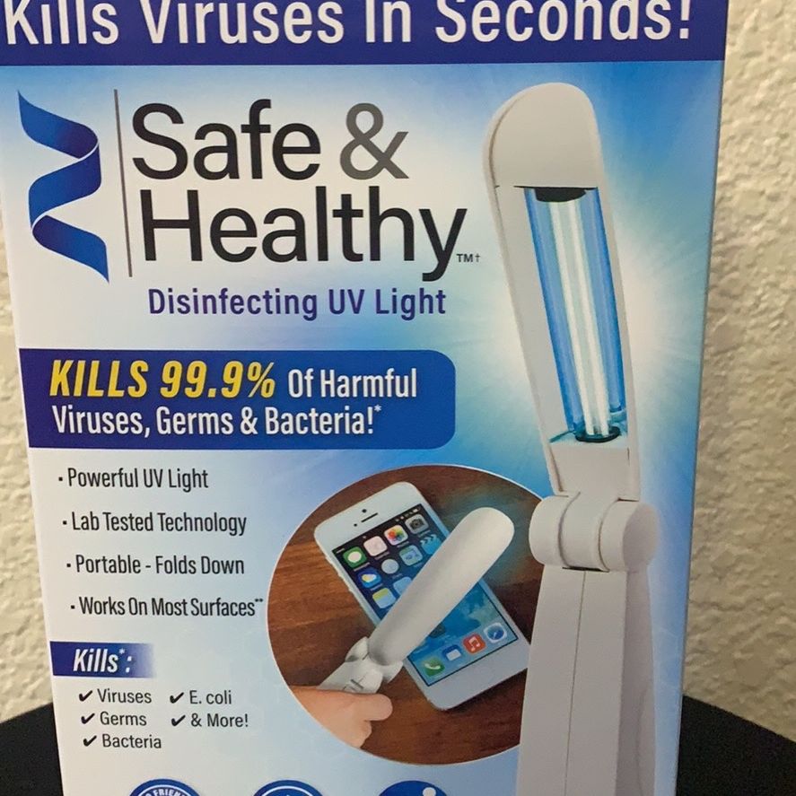 Safe & Healthy Disinfecting UV Light