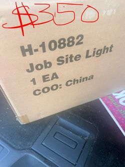 Brand new tools, and lights