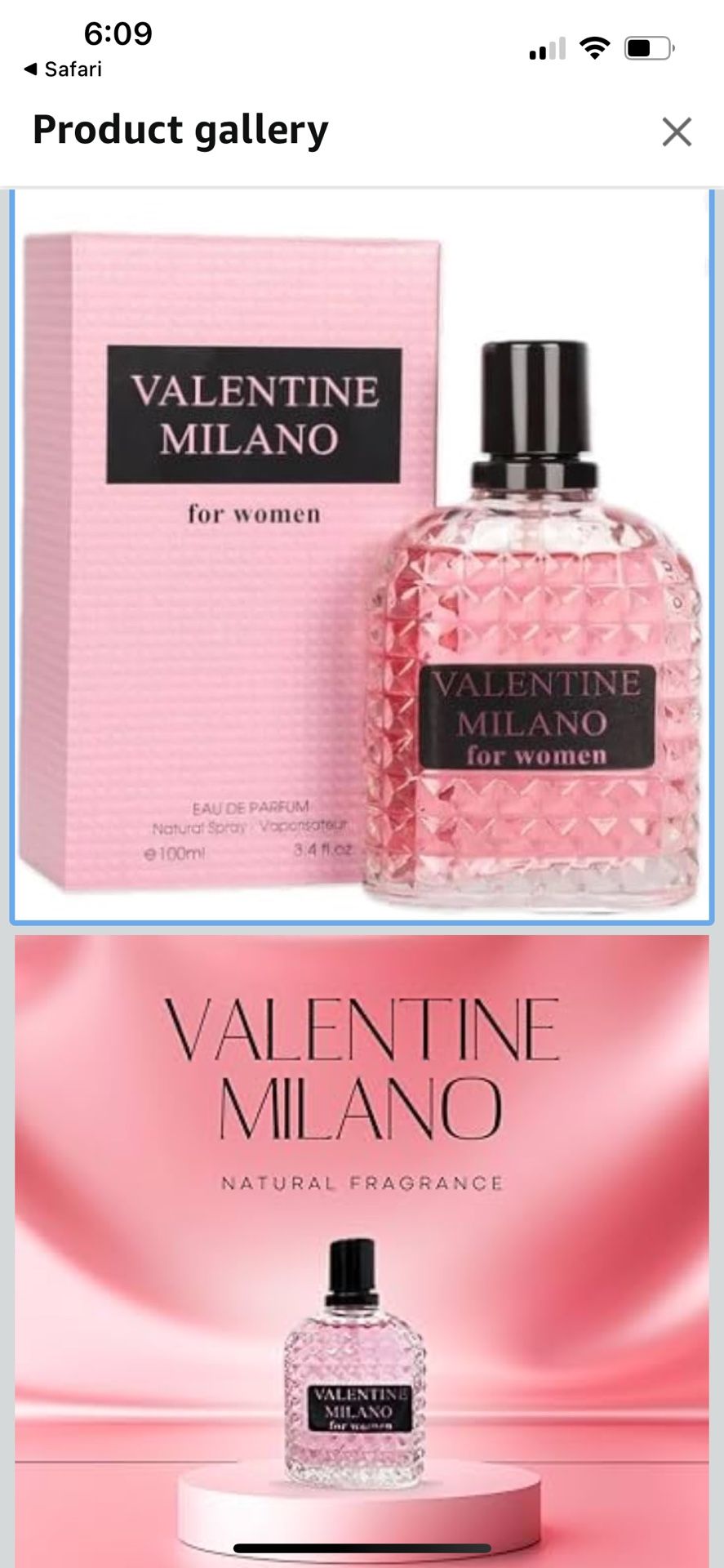 Valentine Milano Eau De Parfum