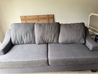 Blue/Gray Couch