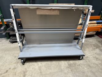 Reduced- Heavy Duty Material Handling Cart - Moving Cart