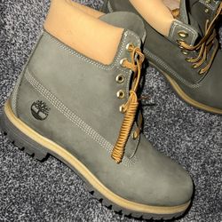 Mens Dark Green Timberland Boot Size 10.5