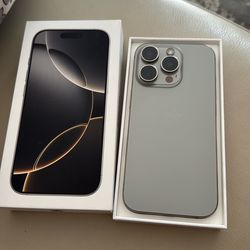 iPhone16 pro unlocked 128gb great condition