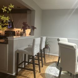 2 IKEA HANSOLLE STOLLS