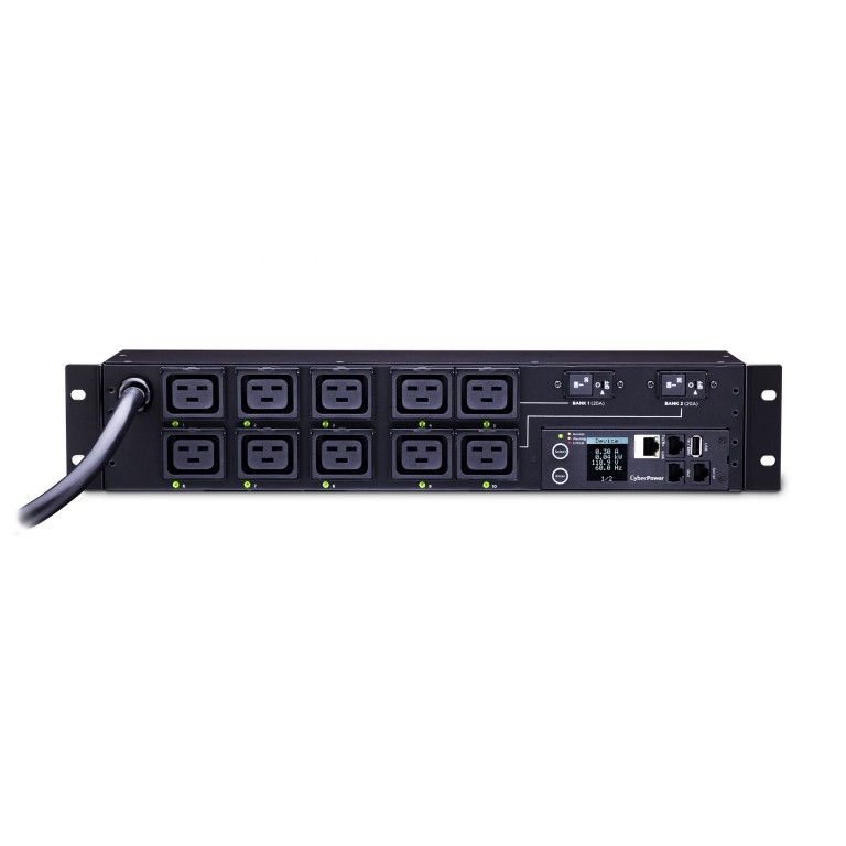 CyberPower PDU81009 30A 10-Outlet Switched Metered-by-Outlet PDU
