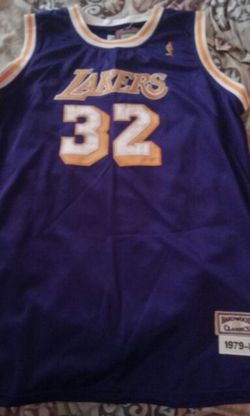 Magic Johnson Lakers throwback