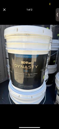 Behr Dynasty Ultra Pure White Satin