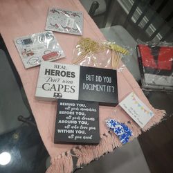 Paramedic Decorations With Flag