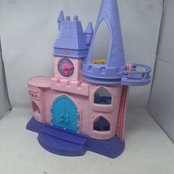 Fisher Price Little People Disney Princess Songs Palace Playset Doll House Works