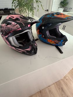 Youth motocross helmet riding helmet