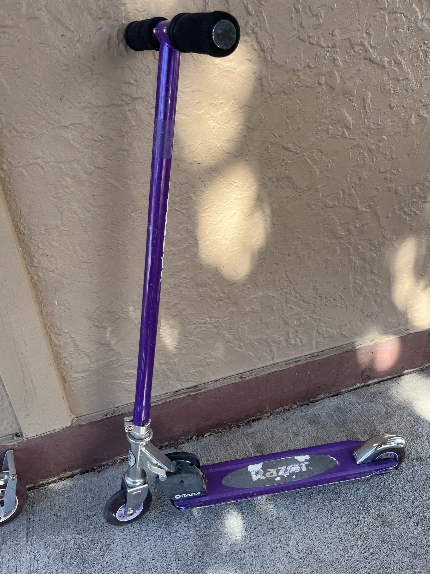 Purple Razor Scooter