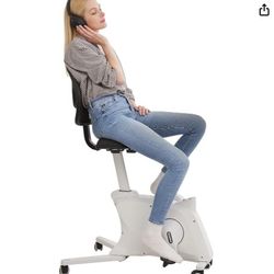 Upright Exercise Bike That Fits With Desks– Great Condition! – $150