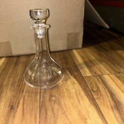 Glass Decanter With Lid 