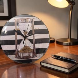 Designer glass wall clock (Please Read The Description)