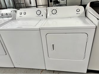 Amana washer and dryer set