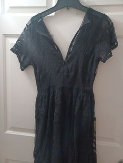 Sexy black dress
