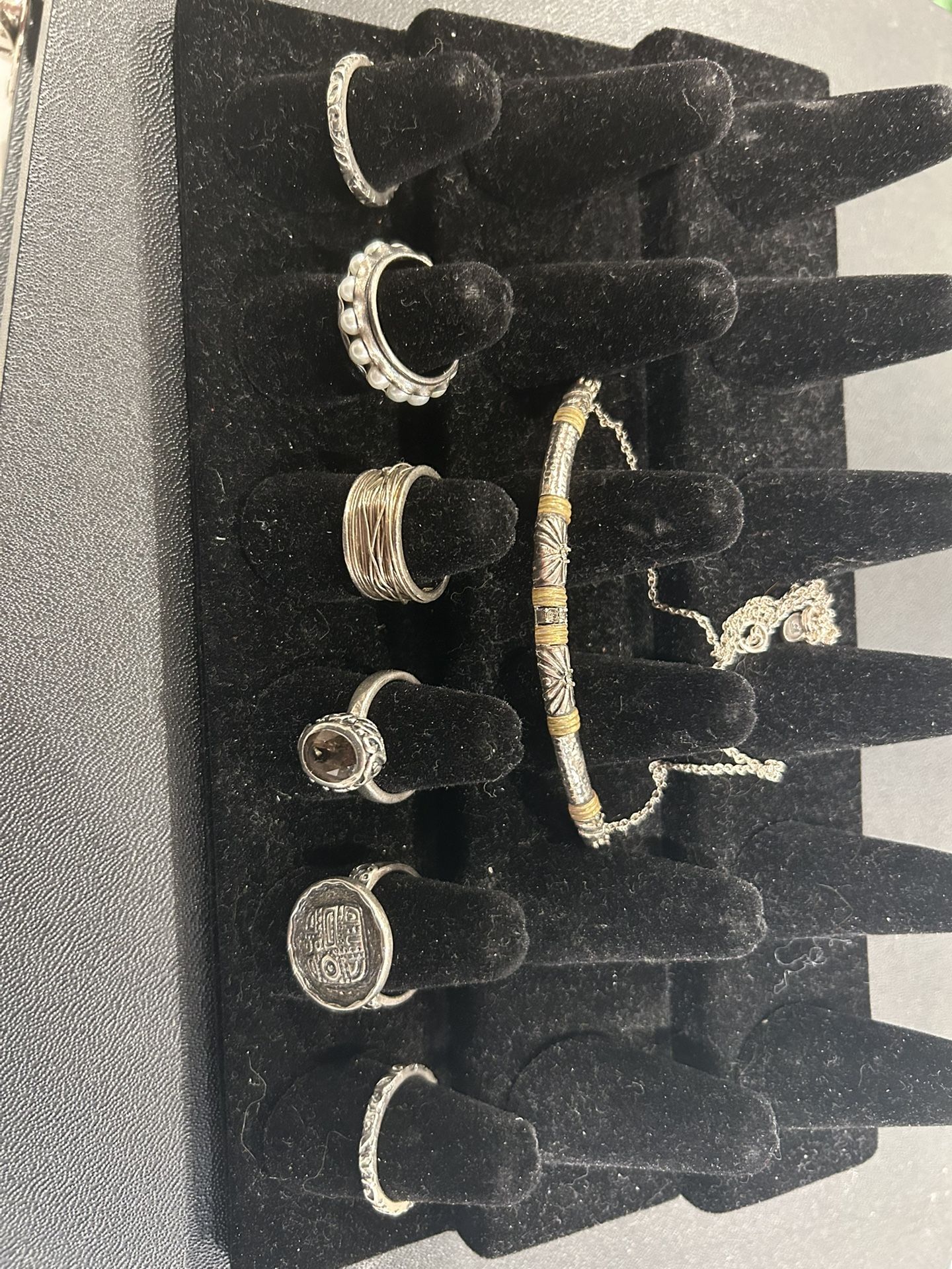 Silpada Sterling Silver Jewelry Set