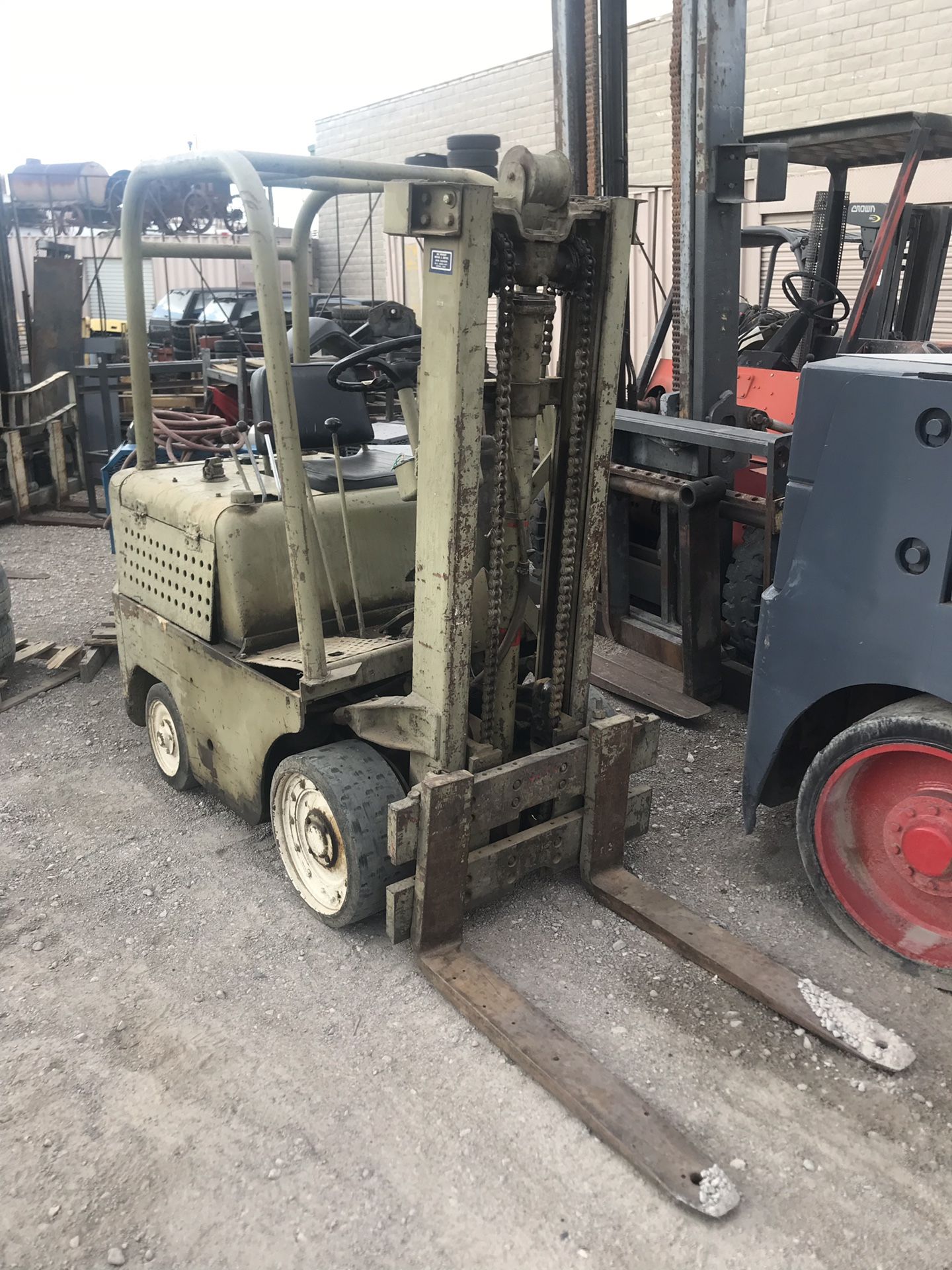 Old Clark Forklift