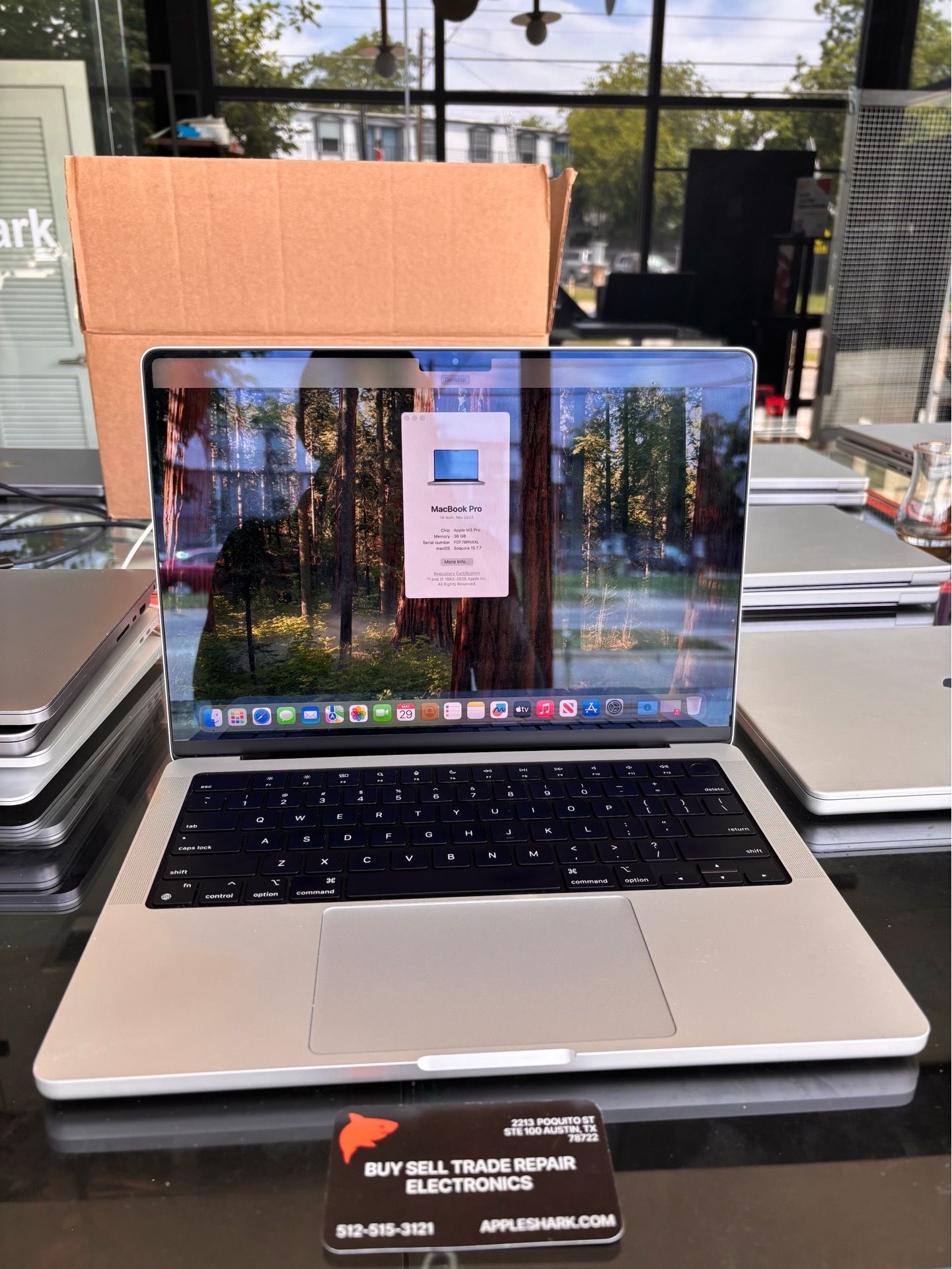 MacBook Pro 14” M3 Pro Chip 36GB RAM 512SS! 90 Day warranty! We offer financing.