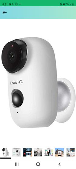 Battery Security Camera, Enow-YL HD 720P Wireless