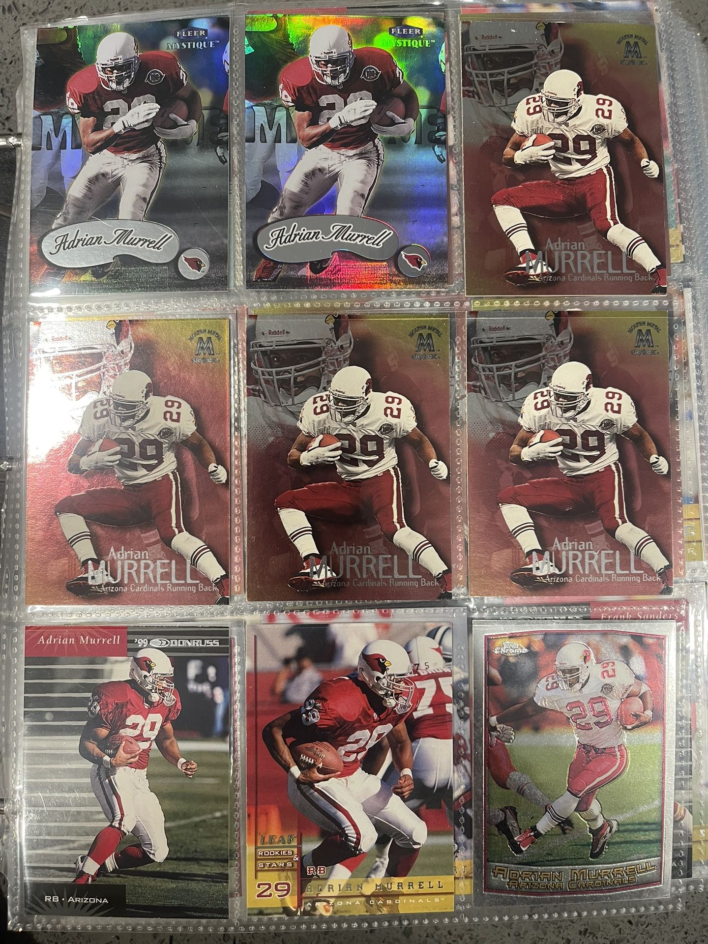 Arizona Cardinals Football Cards