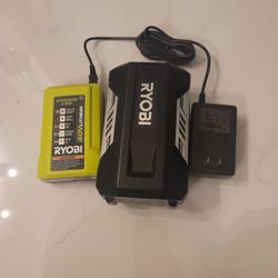RYOBI 40-Volt Lithium-Ion 5 Ah High Capacity Battery(With Charger)