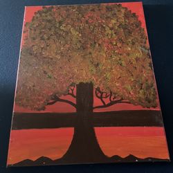 Painting Of Tree