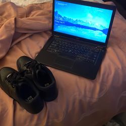 Dell Computer Black Air Forces Size 9