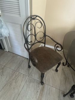 Dining room table and chairs