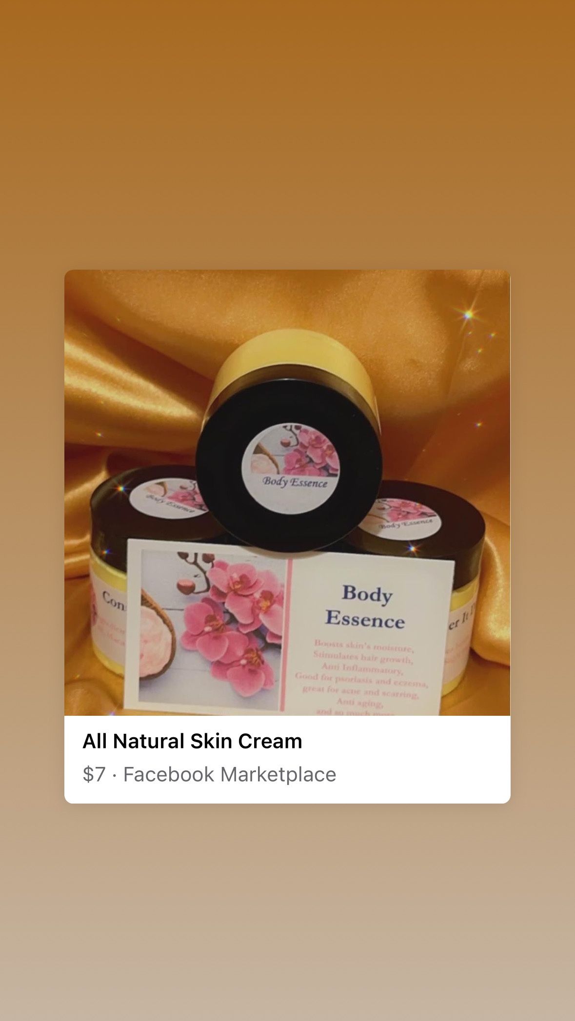 All Natural Skin Hydrating Creams