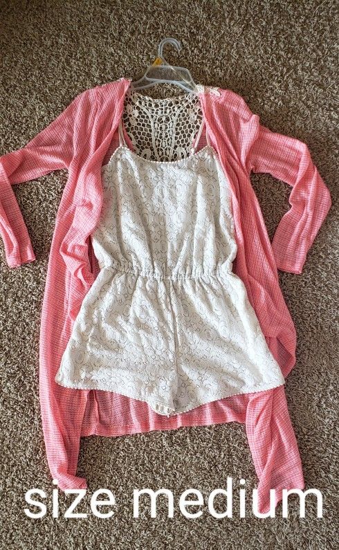 Romper & Cardigan