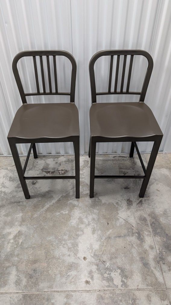 Modern Metal  Counter Bar Stool 