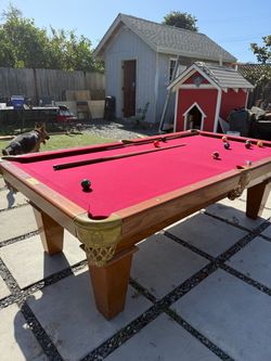 Pool table