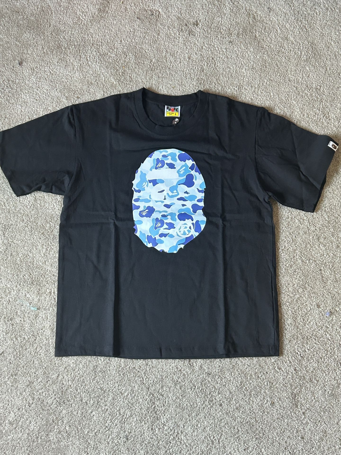 Bathing Ape Blue Camo Tee