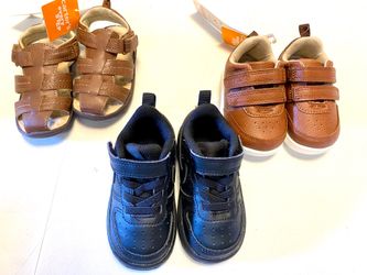 New & used infant, and toddler shoes by Nike & Carter
