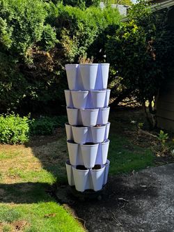 6 tier vertical garden greenstalk planter