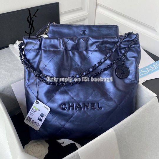 chanel mini flap bag used black