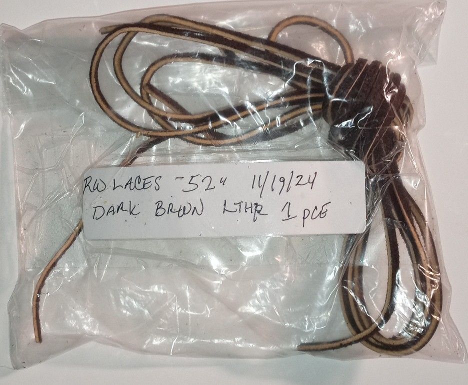 Red Wing Boots Laces Dark Brown Laces Leather 52"